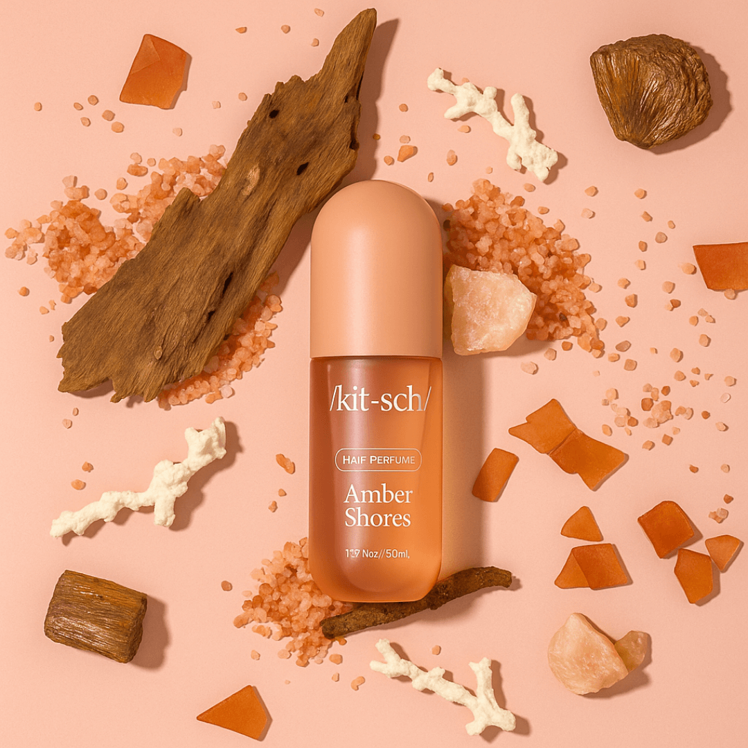 Kitsch Amber Shores | El Perfume Capilar que Elimina el Olor del Cabello sin Lavarlo