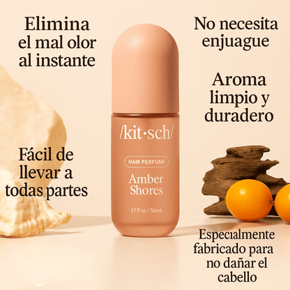 Kitsch Amber Shores | El Perfume Capilar que Elimina el Olor del Cabello sin Lavarlo